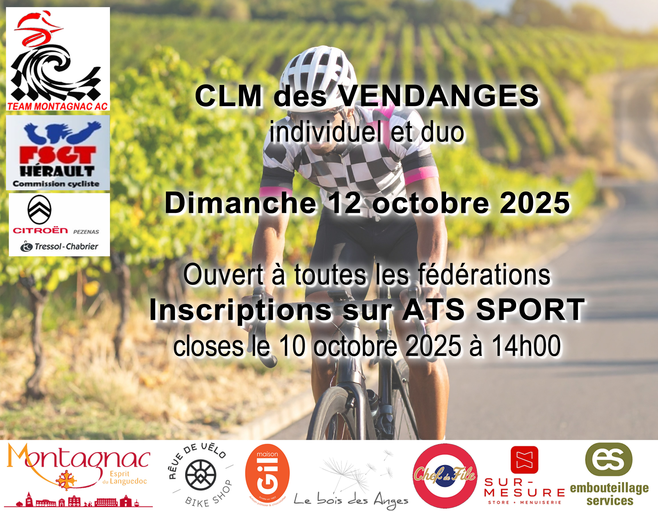 CLM DES VENDANGES 2025