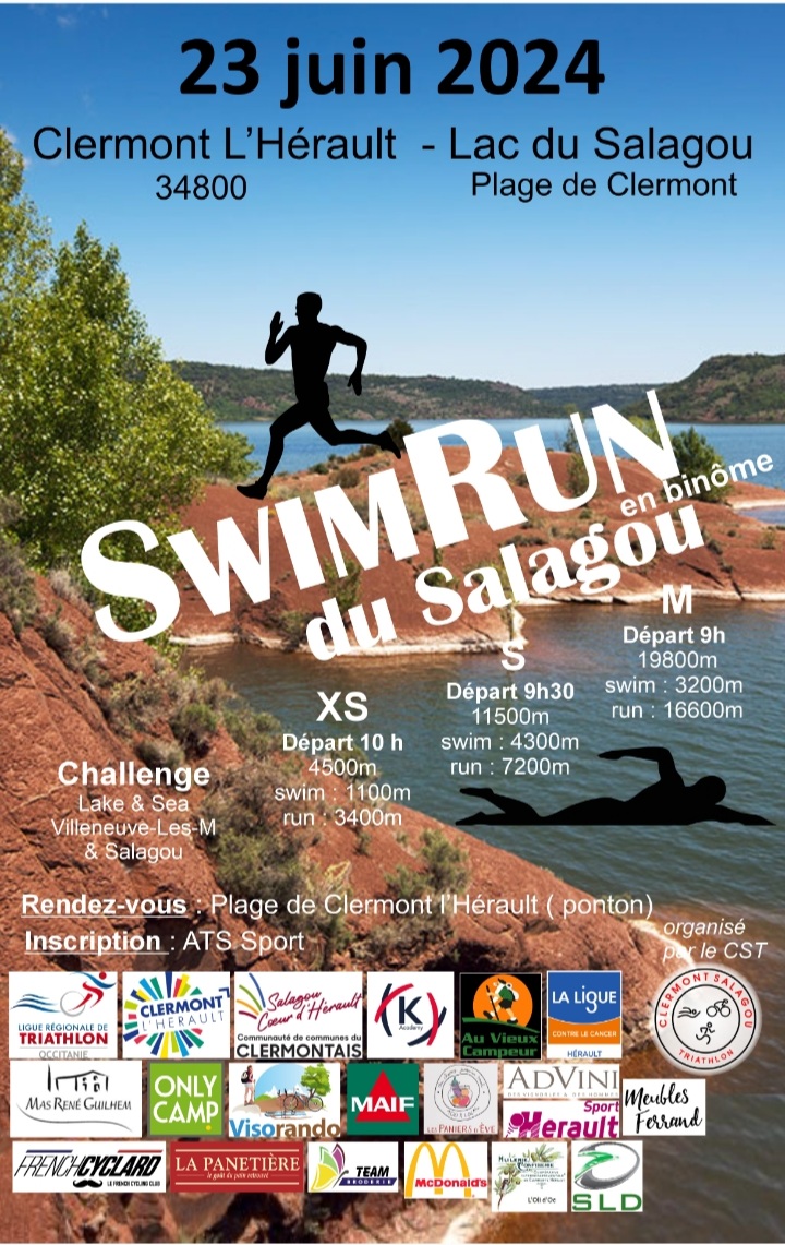 Swim Run du Salagou