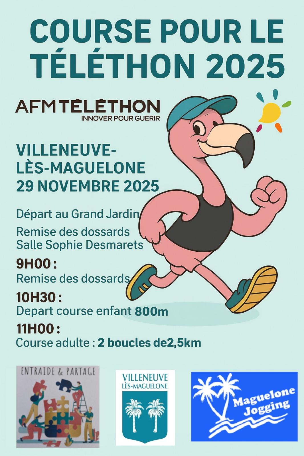 Course pour le téléthon 2025
