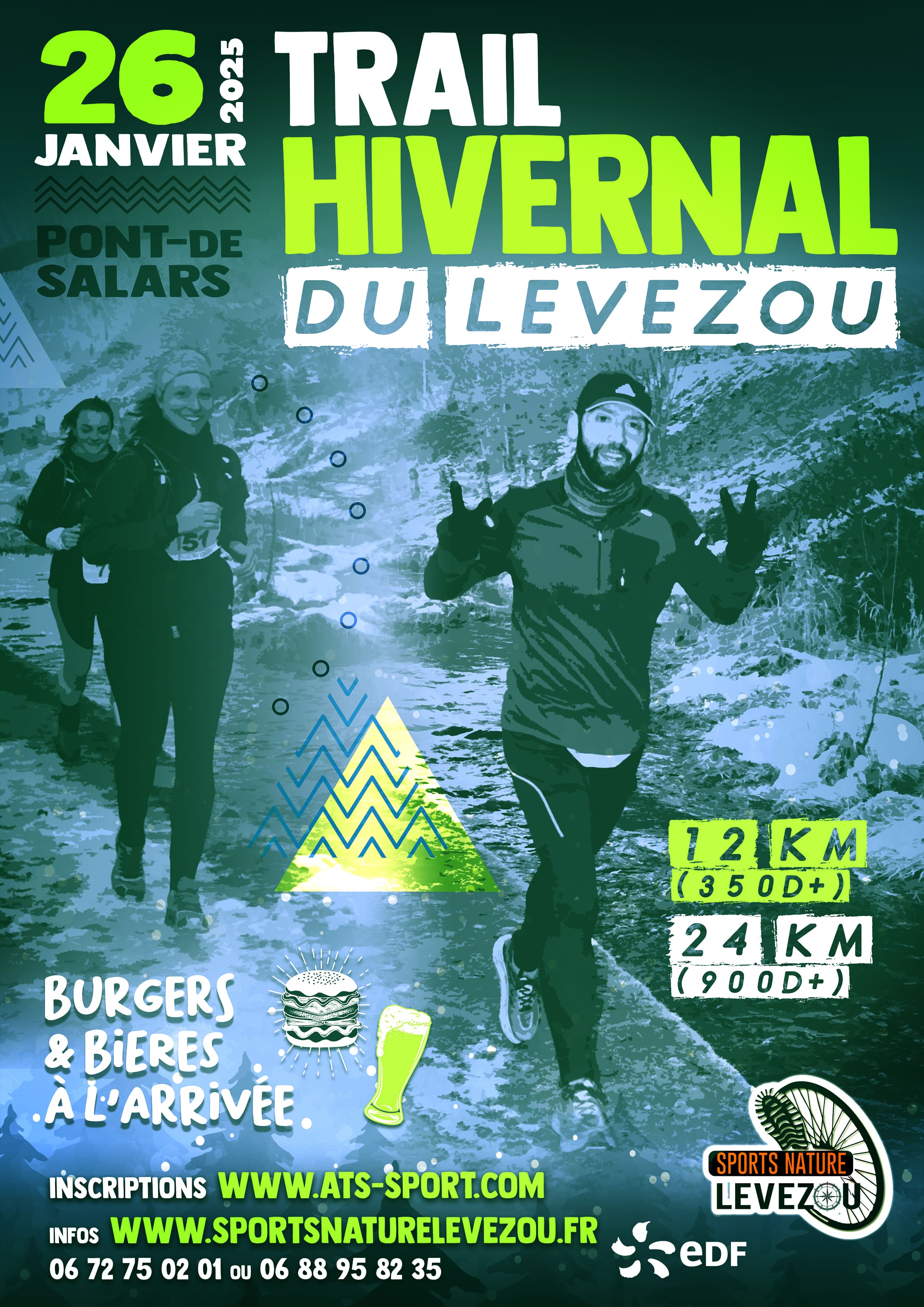 6 EME TRAIL HIVERNAL DU LEVEZOU 