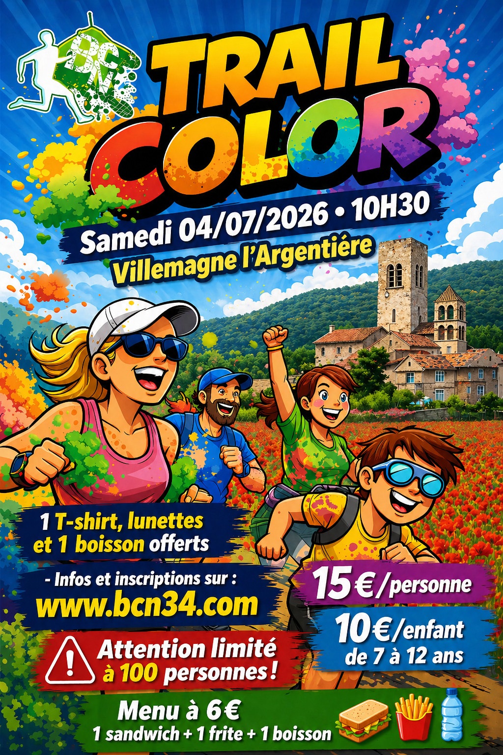 Trail Color de Villemagne